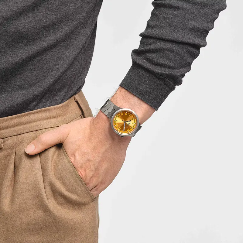 Swatch Big Bold Irony Amber Sheen Watch | SB07S103G